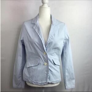 St. John’s Bay Women’s‎ Striped Two Button Blazer Size L